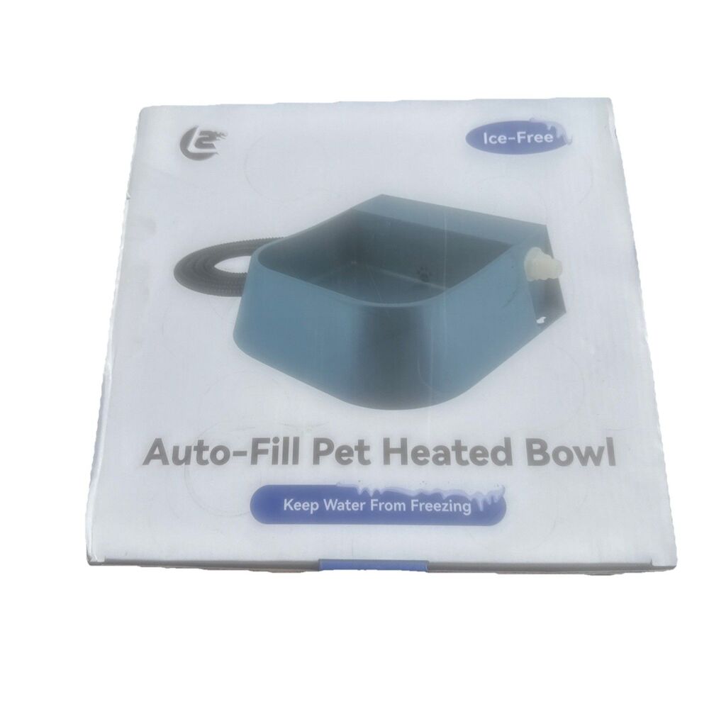 Automatic Water Bowl 2 Liter Auto Fill Water Bowl for Dog / Cat /Chicken - Blue